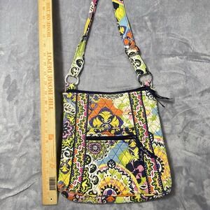 Vera Bradley Crossbody Hipster‎ Purse Bag Retired RIO Pattern Medium Adjustable